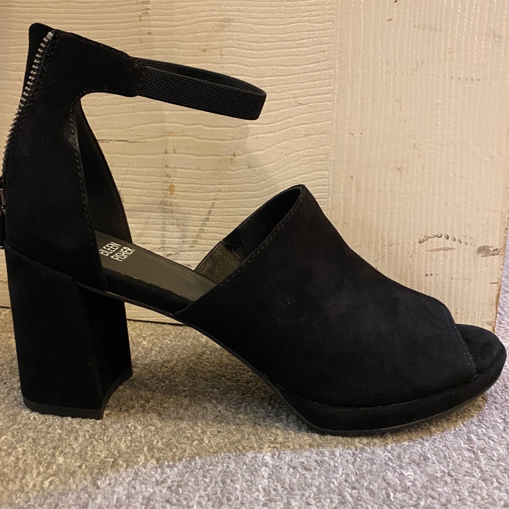 Eileen Fisher Block Heels